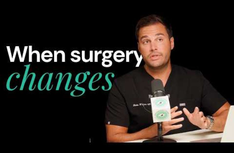 Dr. Blake Williamson MD explaining what happens when cataract surgery doesn't go as planned