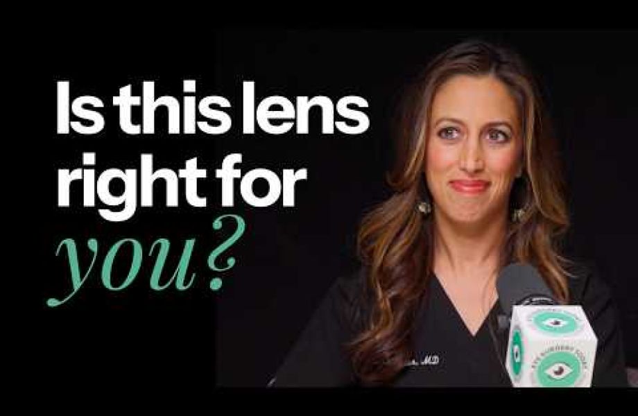 Dr. Neda Nikpoor MD explaining if the light adjustable lens is right for you