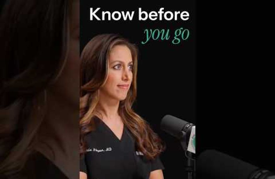 Female ophthalmologist discussing what to know before choosing a cataract surgeon