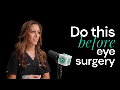 Dr. Neda Nikpoor MD sharing what to do before eye surgery