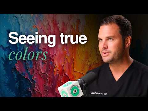 Dr. Blake Williamson MD explaining how cataract surgery restores true color vision