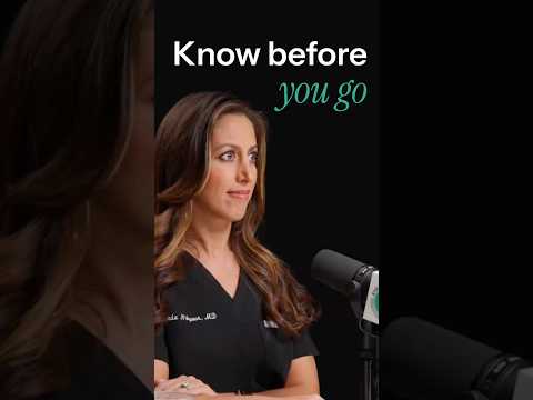 Female ophthalmologist discussing what to know before choosing a cataract surgeon