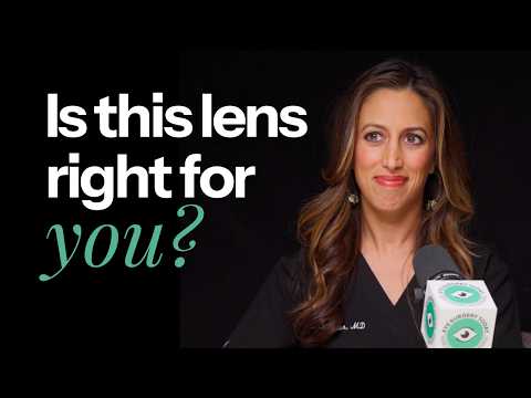 Dr. Neda Nikpoor MD explaining if the light adjustable lens is right for you