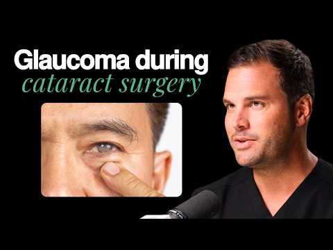 Dr. Blake Williamson MD explaining how glaucoma cataract surgery can treat both conditions at once