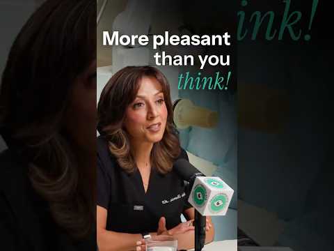 Female ophthalmologist discussing the cataract surgery patient experience