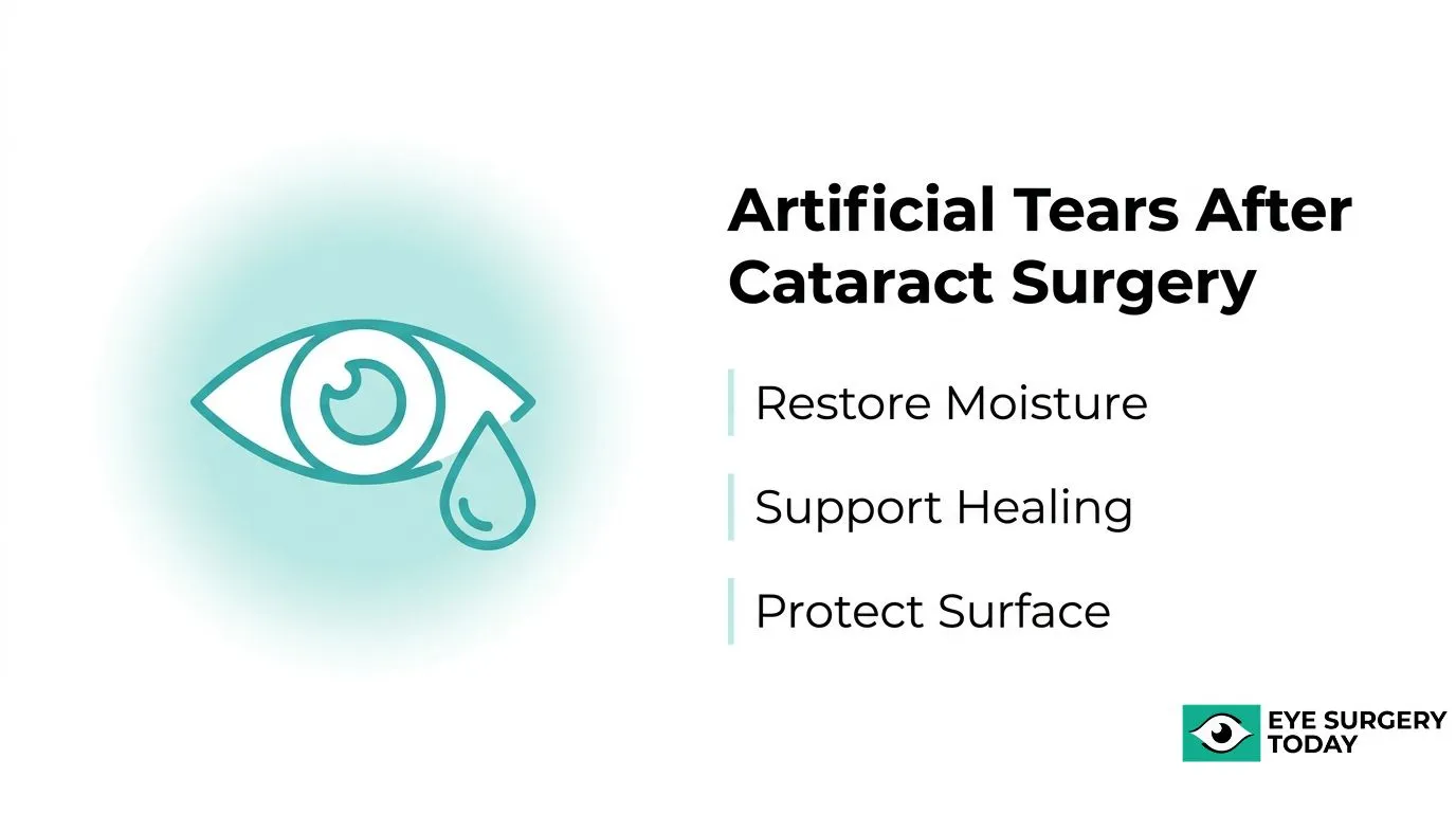 Artificial Tears After Cataract Surgery: Best Drops & Gels