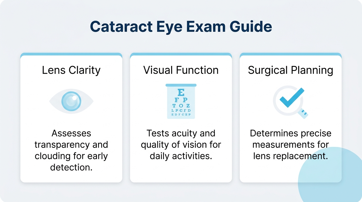 Eye Exam for Cataracts