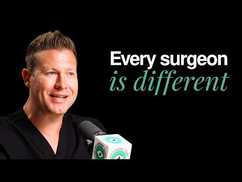 Dr. Gary Wortz MD explaining why every cataract surgeon does things differently