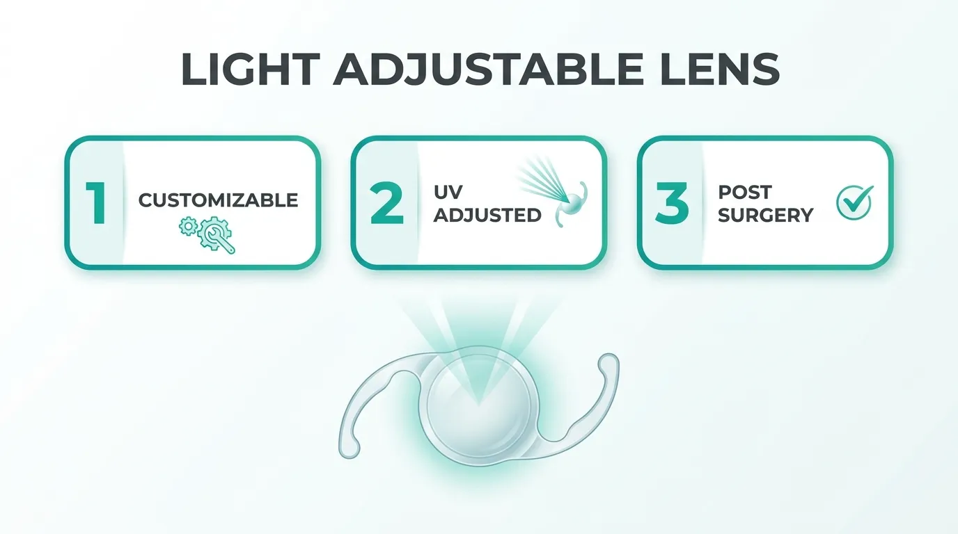 Pros and Cons of the Light Adjustable Lens for Cataract Patients