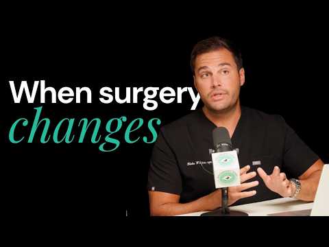 Dr. Blake Williamson MD explaining what happens when cataract surgery doesn't go as planned