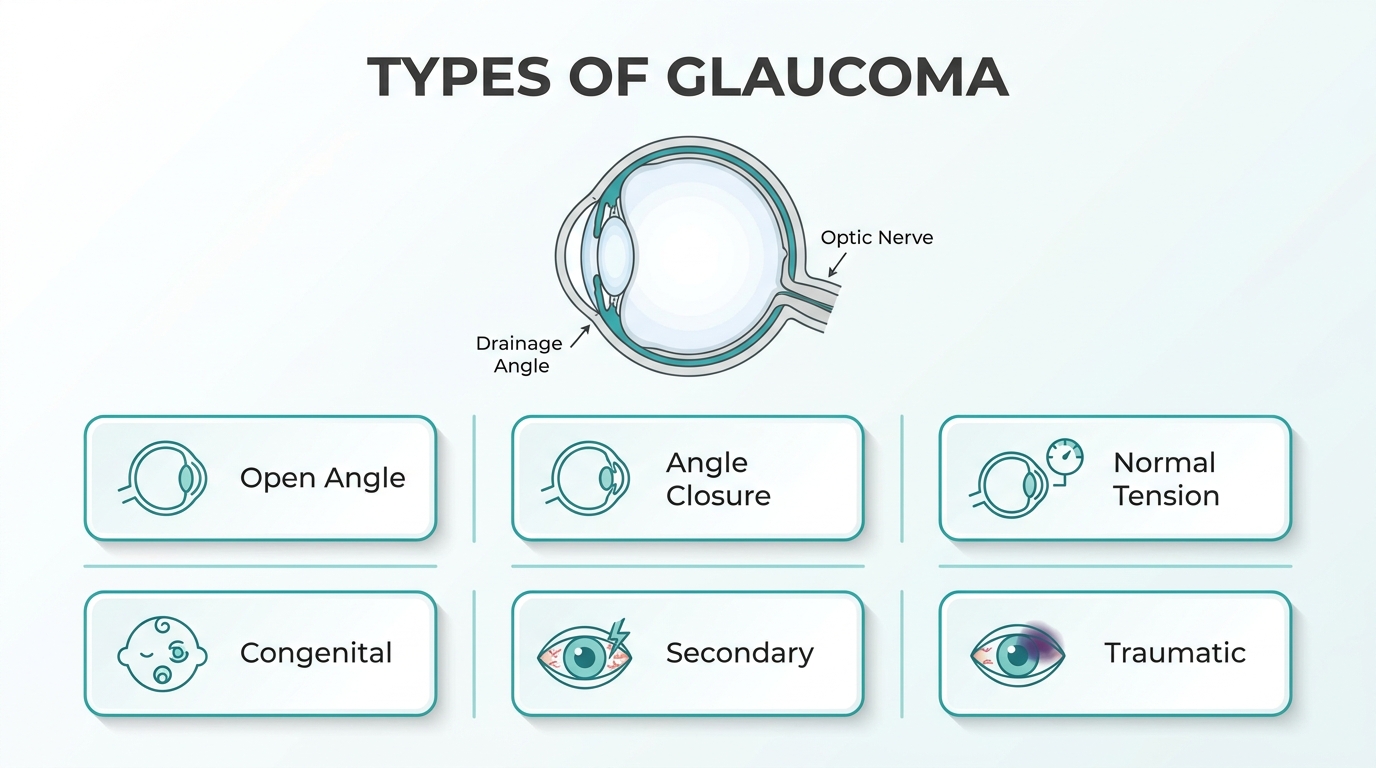 Types of Glaucoma: