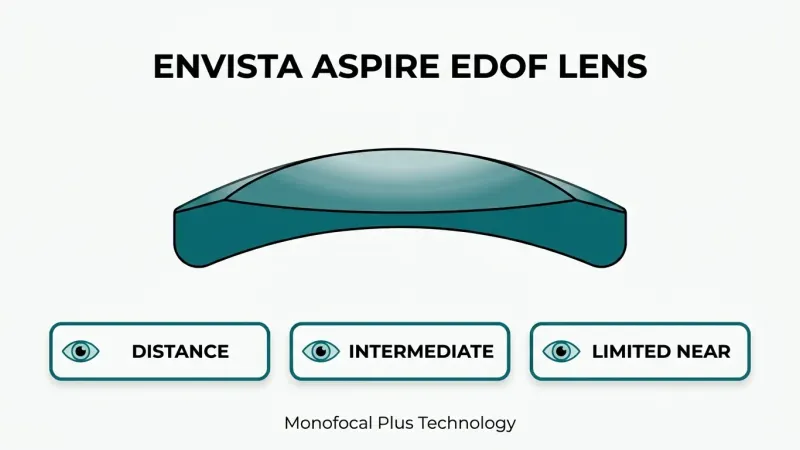 enVista Aspire lens explained