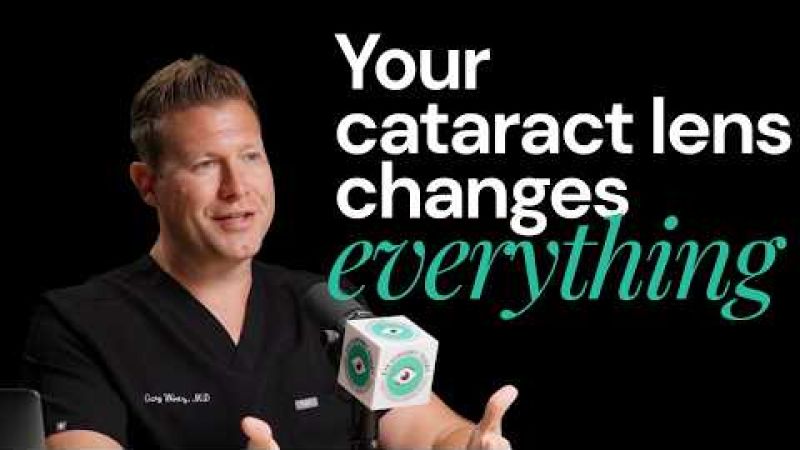 Dr. Gary Wortz MD explaining why your cataract lens choice changes everything