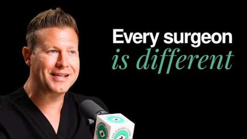 Dr. Gary Wortz MD explaining why every cataract surgeon does things differently