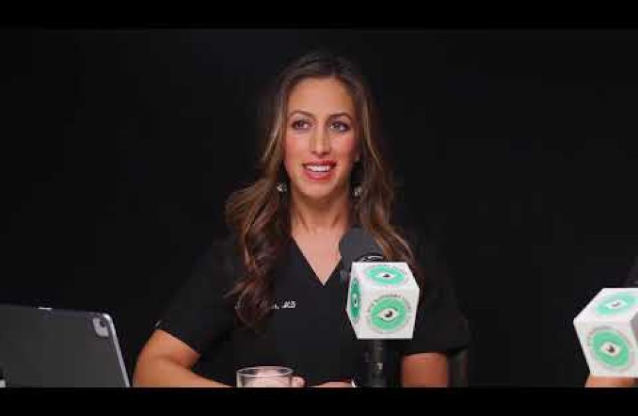 Female ophthalmologist discussing whether multifocal lenses are the right choice for cataract surgery