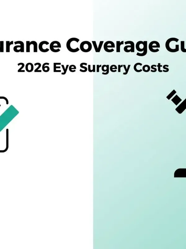 Insurance coverage guide for 2026 eye surgery costs, showing coverage approval and surgical care considerations.