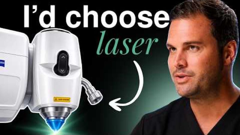 Eye surgeon revealing what cataract surgery and laser technology he would choose for himself