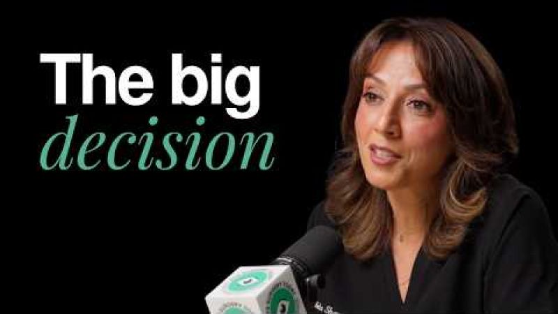 Dr. Neda Shamie MD discussing the cataract lens decision patients will live with every day
